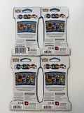 Pokemon TCG XY Evolutions SEALED Sleeved Booster Pack Art Set of 4