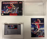 Ninja Warriors SNES CIB Complete In Box!