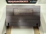 Ninja Warriors SNES CIB Complete In Box!