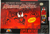 Maximum Carnage SNES 100% CIB Complete In Box Super Nintendo! Near Mint!