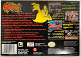 Ghoul Patrol Nintendo SNES 1994 100% CIB Complete in Box