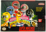 Mighty Morphin Power Rangers SNES CIB Complete In Box! Near Mint!
