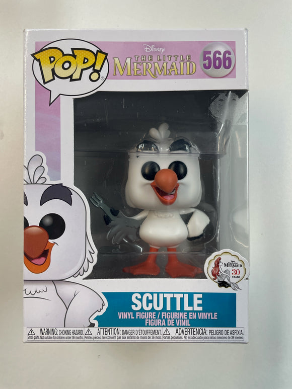 Funko Pop! The Little Mermaid Scuttle Vinyl Figure #566