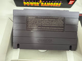Mighty Morphin Power Rangers SNES CIB Complete In Box! Near Mint!
