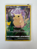 Pokemon TCG Pikachu 005/025 Celebrations 25th Anniversary Card