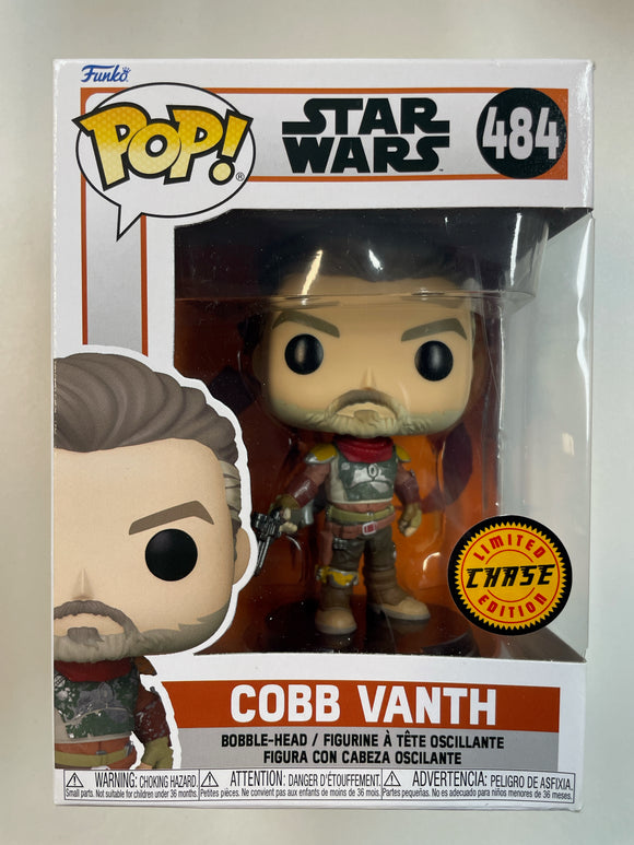 Funko Pop! Star Wars Cobb Vanth Bobble Head #484 Limited Chase Edition