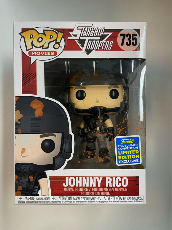 Funko Pop! Movies Starship Troopers Johnny Rico Vinyl #735 Limited Edition