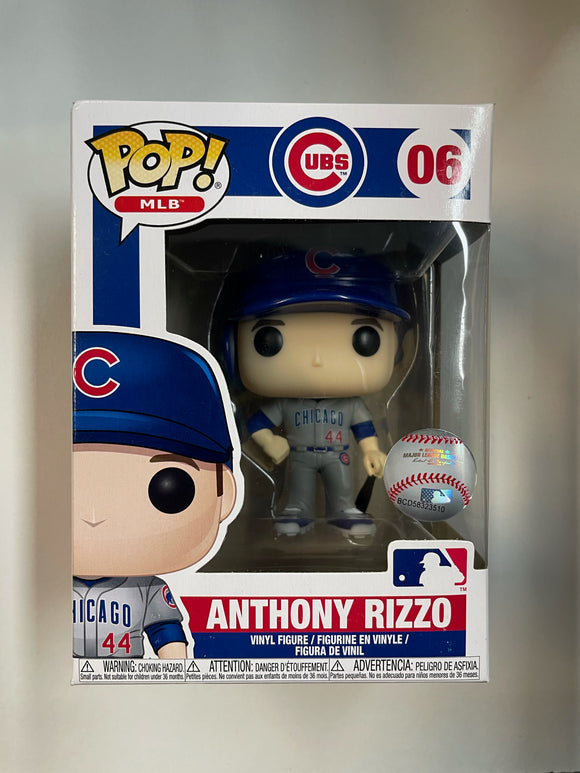 Funko Pop! MLB Cubs Anthony Rizzo Vinyl Figure #06 Official MLB