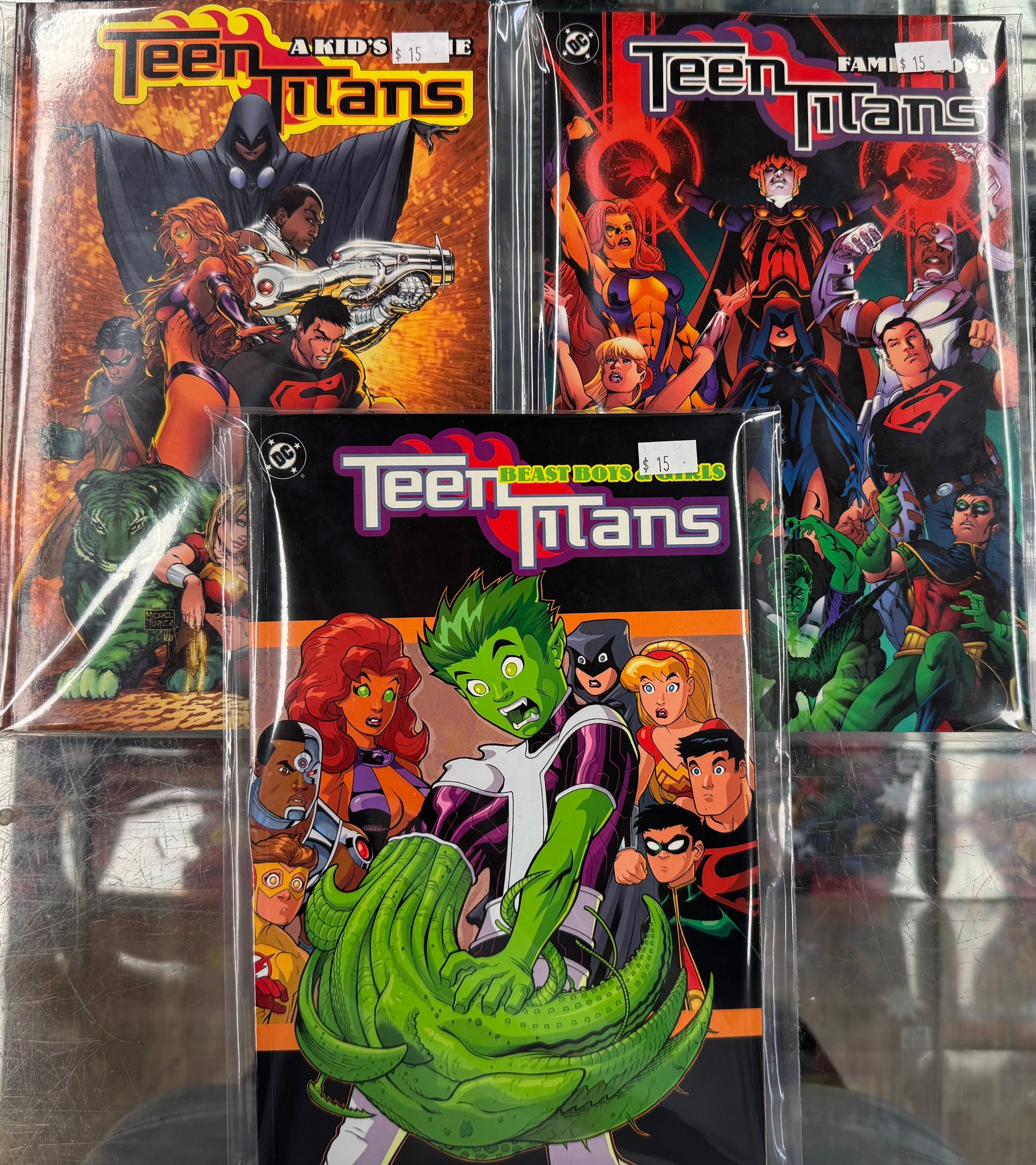 Teen Titans #1-3 DC Comics 2005 Complete Set TPB Trade Paper Back