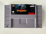 Mortal Kombat II Loose Cart SNES Super Nintendo Entertainment System!