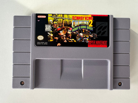 Donkey Kong Country 2 Loose Cart SNES Super Nintendo!