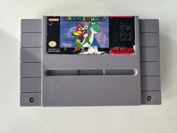 Super Mario World Loose Cart SNES Super Nintendo Entertainment System!