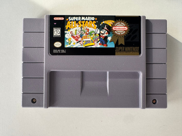 Super Mario All Stars Loose Cart SNES Super Nintendo!