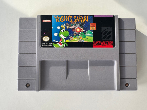 Yoshi's Safari Loose Cart SNES Super Nintendo Entertainment System!