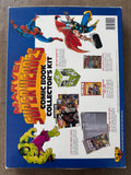 Marvel superheroes comic book collector kit 1990 Near Mint RARE SEALED!