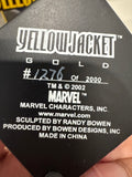 Yellow Jacket Gold Edition Mini-Bust Bowen Designs Limited 1276/2000!