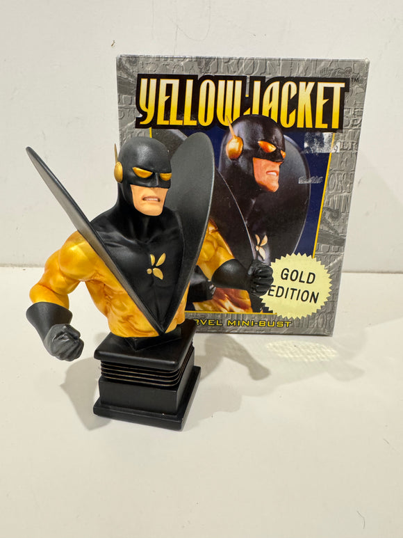 Yellow Jacket Gold Edition Mini-Bust Bowen Designs Limited 1276/2000!