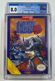 Mega Man 3 CGC 8.0 NES Nintendo CIB Complete In Box 1990