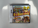Shrek's Carnival Craze/Madagascar Kartz 2 In 1 Nintendo DS CIB w/ Manual