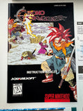 Chrono Trigger Nintendo SNES 1995 100% CIB Complete in Box Near Mint!
