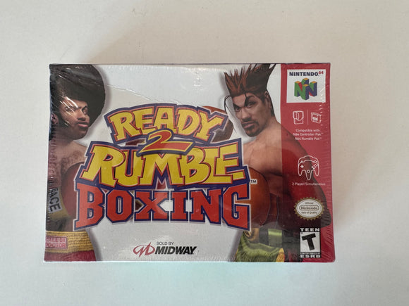 Ready 2 Rumble Boxing N64 Nintendo 64 SEALED!