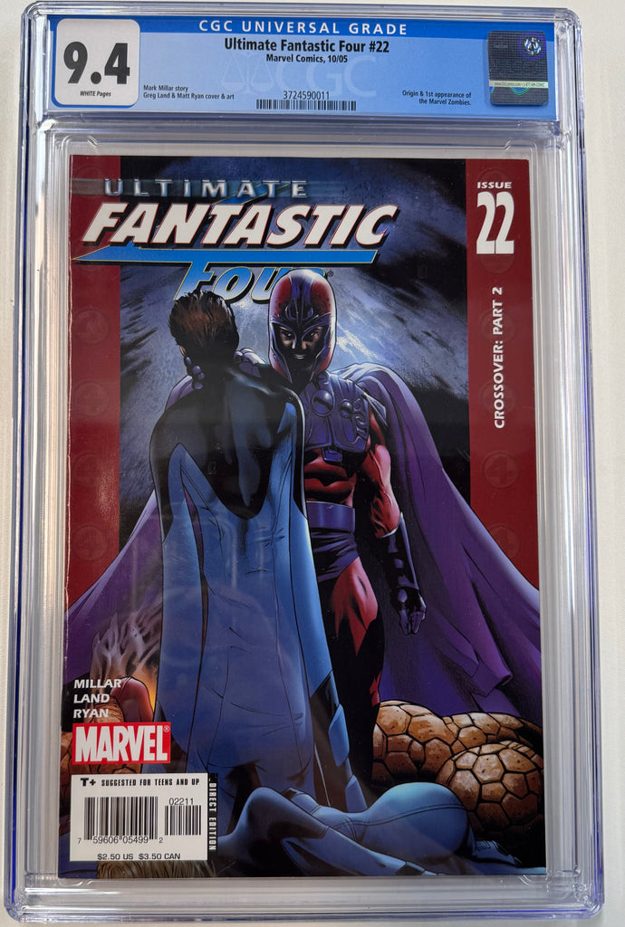 アメコミリーフ Fantastic Four #22 CGC 9.8 Ultimate Fantastic Four #22 Value - GoCollect