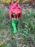 1982 He-Man  MOTU Battlecat w/ Red Armor/Saddle 100% Complete Made Taiwan