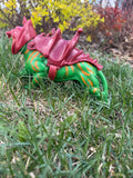1982 He-Man  MOTU Battlecat w/ Red Armor/Saddle 100% Complete Made Taiwan
