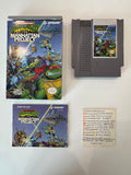 Teenage Mutant Ninja Turtles III: Manhattan Project Nintendo NES CIB!
