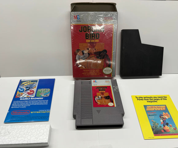 Jordan vs. Bird One On One Nintendo NES 1988 No Manual!
