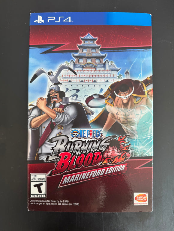 One Piece: Burning Blood Marineford Edition (Sony PlayStation 4, 2016)