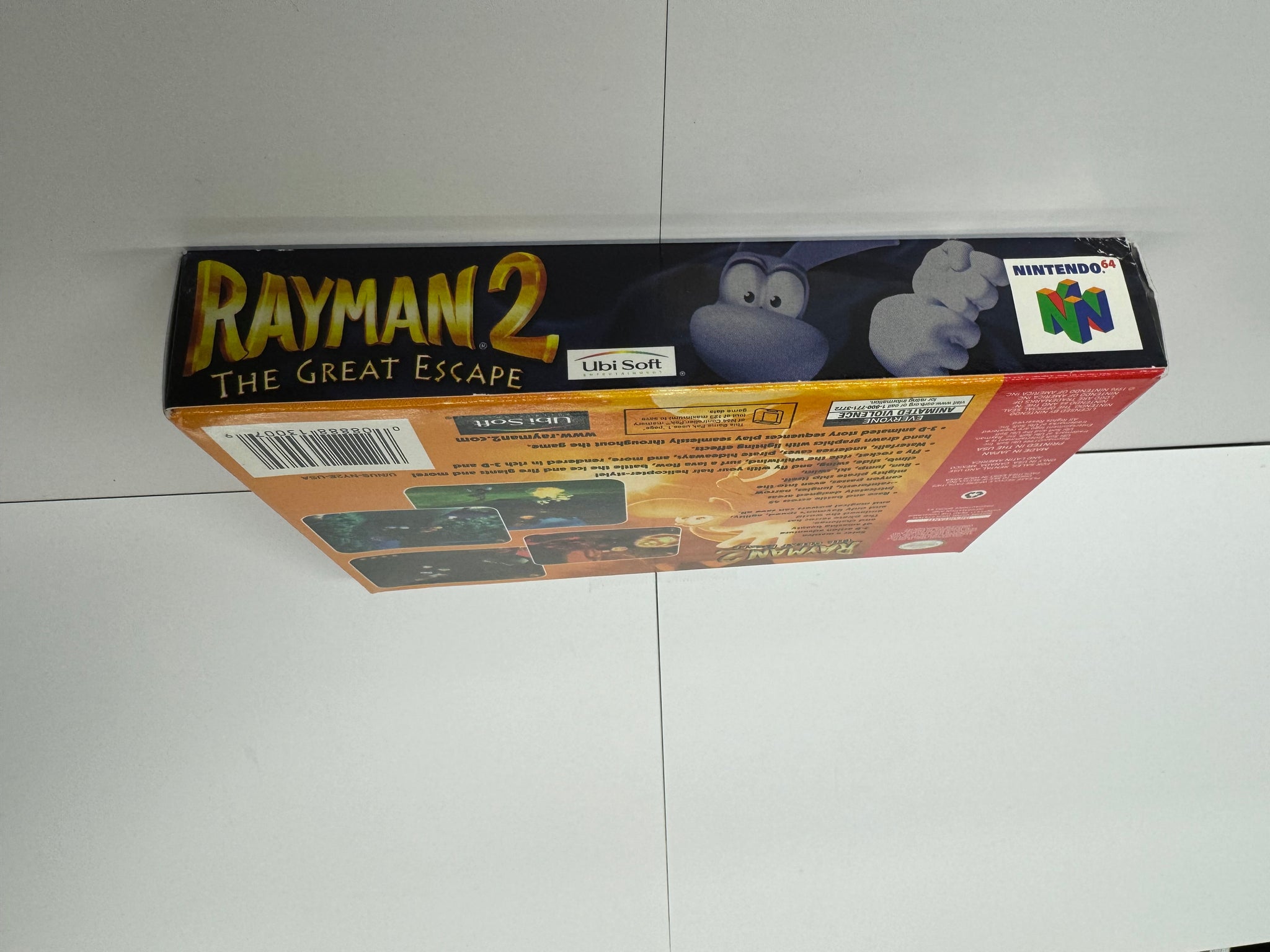 Rayman 64 Sur Nintendo 64 - Neuf Scellé, Version Brillante, Jeu PAL, Collector