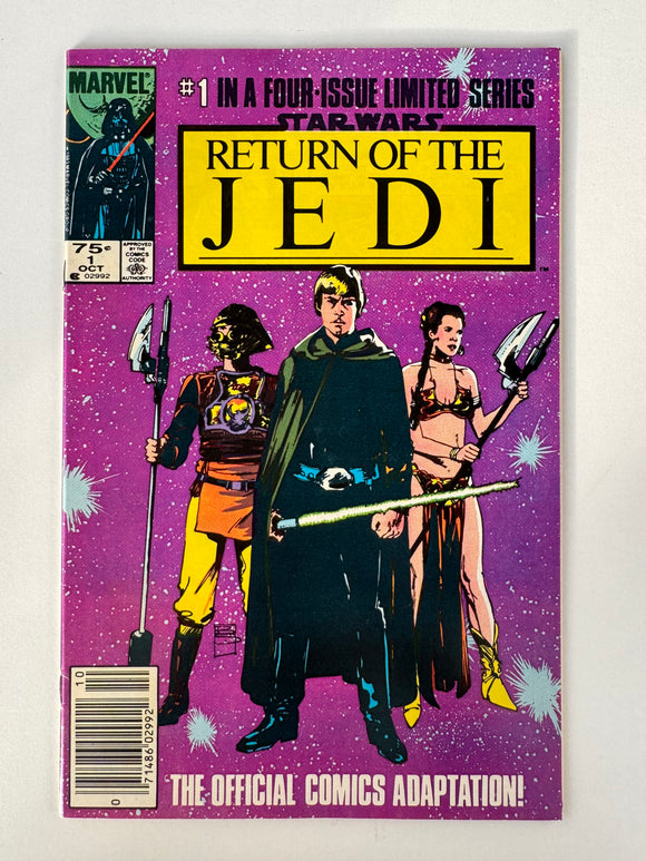 Star Wars Return of the Jedi #1 VF/NM (1983) Canadian Price Variant
