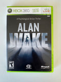 Alan Wake Microsoft XBOX 360 2010 CIB w/ Unripped Code Card