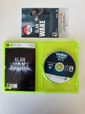 Alan Wake Microsoft XBOX 360 2010 CIB w/ Unripped Code Card