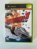 Burnout 3 Takedown Microsoft XBOX 2004 CIB w/ Unscratched Code Card