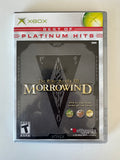 The Elder Scrolls 3 Morrowind Microsoft XBOX 2003 Platinum Hits CIB