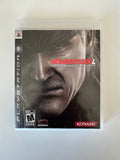 Metal Gear Solid 4 Guns of the Patriots Playstation PS3 2008 CIB