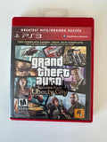 Grand Theft Auto Episodes from Liberty City Playstation PS3 2006 CIB