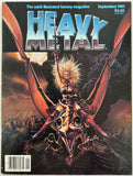 Heavy Metal Magazine September 1981 Vol. 5 No. 6 1st Cover Taarna