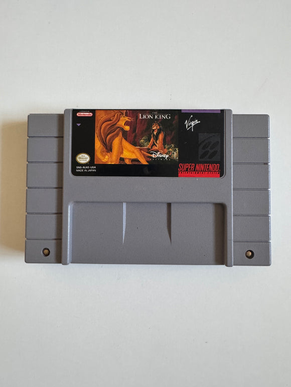 The Lion King SNES Super Nintendo 1994 Authentic Cart Only