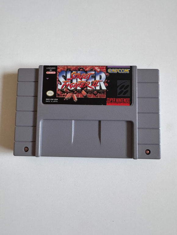 Super Street Fighter II SNES Super Nintendo 1992 Authentic Cart Only