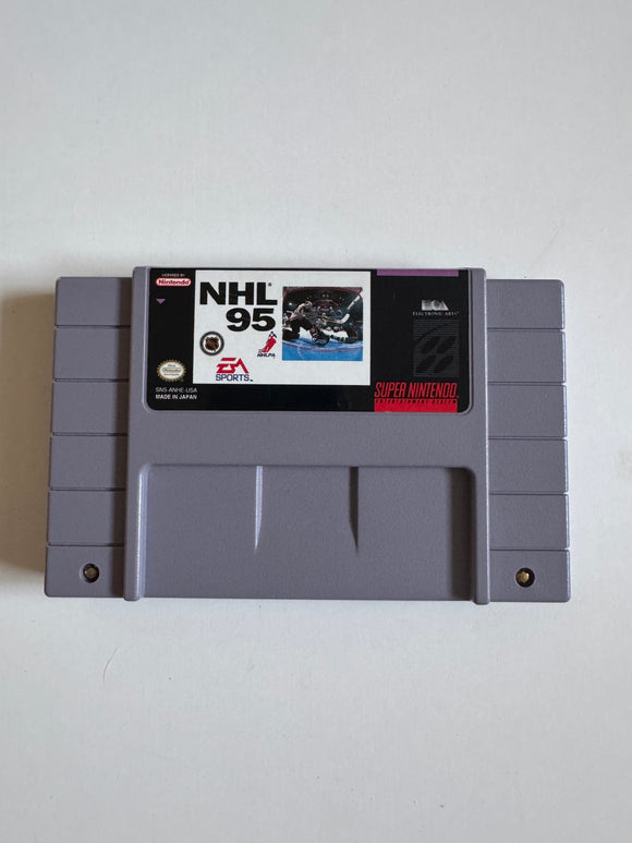NHL 95' SNES Super Nintendo 1994 Authentic Cartridge Only
