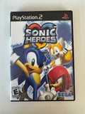 Sonic Heroes PlayStation 2 PS2 Complete in Box CIB! TESTED!