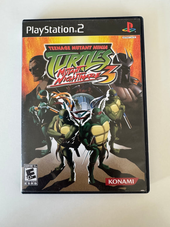 Teenage Mutant Ninja Turtles PS2 - Jeux Vidéo | Rakuten