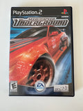 Need for Speed: Underground PlayStation 2 PS2 Complete In Box CIB!
