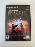 Star Wars Episode III Revenge of the Sith PlayStation PS2 Complete In Box!