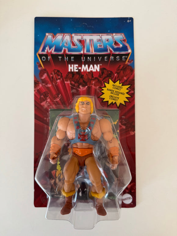 Mattel 2021 Masters of the Universe He-Man Action Figure SEALED NIP