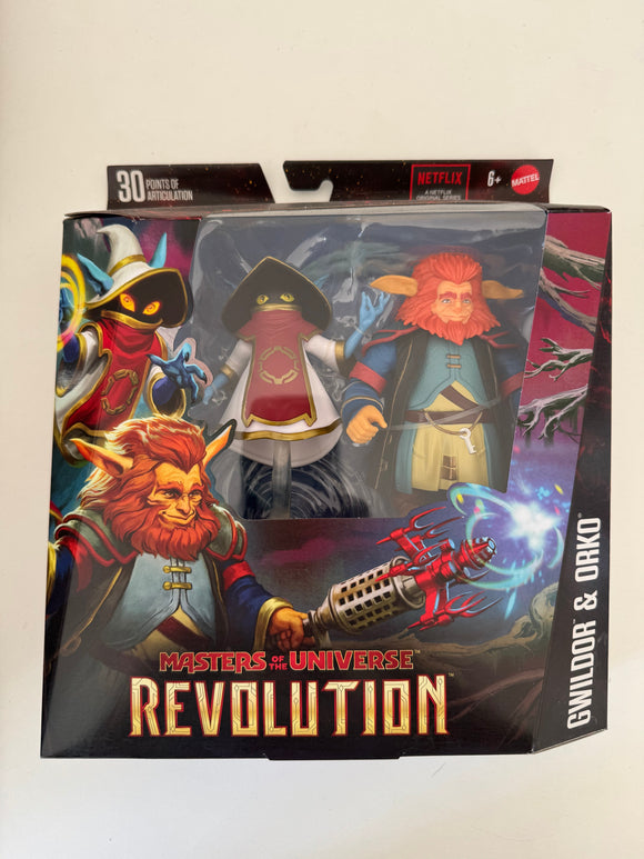 Mattel 2023 MOTU Masterverse Revolution Gwildor & Orko SEALED NIB