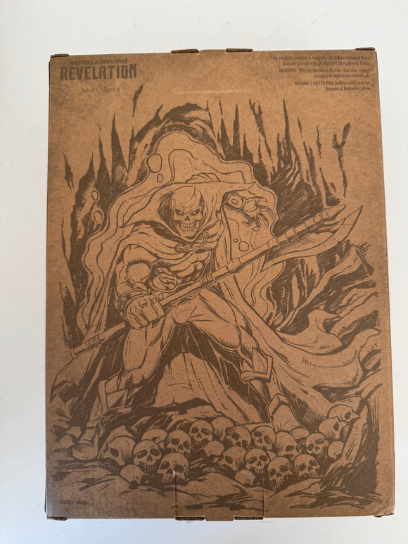 MOTU SDCC 2021 Masterverse Revelation Scareglow GITD Figure CIB